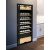 Built-in multi-Purpose Ageing and Service Wine Cabinet for cold and tempered wine - 3 temperatures - Inclined bottles - Full Glass door