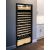 Built-in multi-Purpose Ageing and Service Wine Cabinet for cold and tempered wine - 3 temperatures - Sliding shelves - Full Glass door
