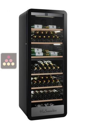 2-temperature wine cabinet for service and/or storage