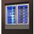 Built-in wine display cabinet - HOME - With front frame only - Horizontal bottles - 36cm deep 