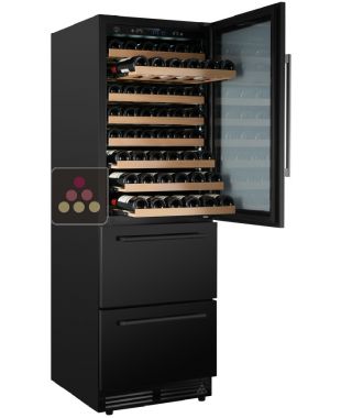 Wine, beer, spirits, and soda cellar with 3 serving temperatures NESTOR M WINE