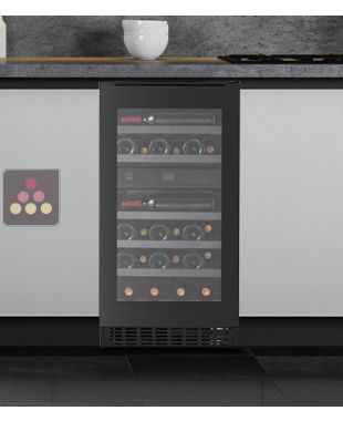 2 temperatures built in wine service cabinet - 78cm Door NESTOR M WINE