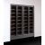 Built-in combination of two wine display cabinets - Home - Inclined display - FIT frame