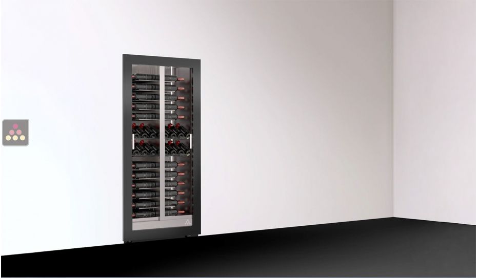 Built-in wine cabinet - Home - Flat frame - Mixed equipment