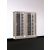 Combination of 2 wine display cabinets - Pro - 3 glazed sides - Interchangeable cover - 38cm deep