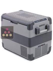 Mobile Cooler for 12 Red Wine bottles (Standing position) at a fixed temperature of 20°C DOMETIC