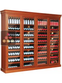 Single temperature wine cabinet for storage or service  ELLEMME