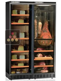 Combined built in delicatessen & cheese cabinet - up to 180kg capacity CALICE