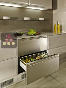 Drawer fridge with stainless steel front NORCOOL