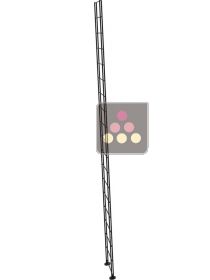 H220cm side panel for wine modular storage Architecture Intérieure du Vin L'ATELIER du VIN