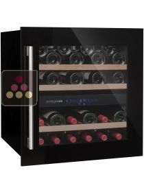 Dual temperature built in wine service cabinet AVINTAGE