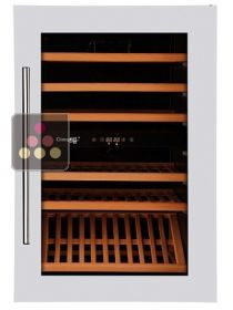 Dual temperature built in wine service cabinet CLIMADIFF