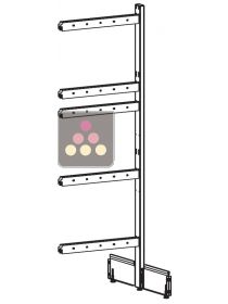 Front and back Visiostyle additional unit 2 columns - 12 levels for Visiotyle VISIORACK