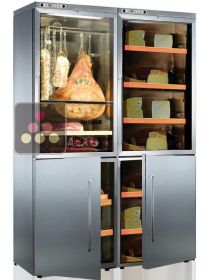 Combination of 2 delicatessen cabinets and 2 cheese cabinets CALICE