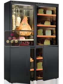 Combination of 2 delicatessen cabinets and 2 cheese cabinets CALICE