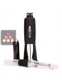 Connoisseur Collection including 1 Pop Luxe gas corkscrew + 2 gas refills Pop Luxe gas corkscrew + 1 VinOair pouring spout OENOPRO