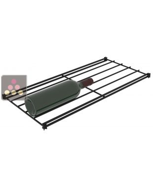 Horizontal display shelf for modular storage Architecture Intérieure du Vin - Width 60cm ARCHITECTURE INTERIEURE DU VIN