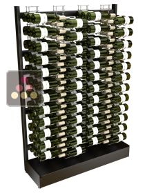 Freestanding Visiostyle metal support for 144 bottles VISIORACK