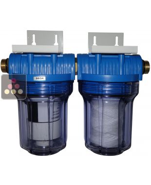 Anti-scalding flocculator with magnetic cartridges BREMA