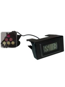 Digital thermometer & hygrometer for the Prestige range of racks La SOMMELIERE