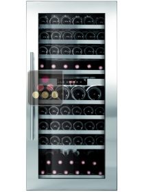 Dual temperature built in wine cabinet for storage and/or service LE CHAI