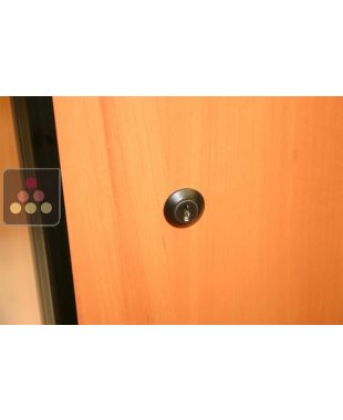 Replacement lock for wine cabinet with solid door - coloured ARTEVINO