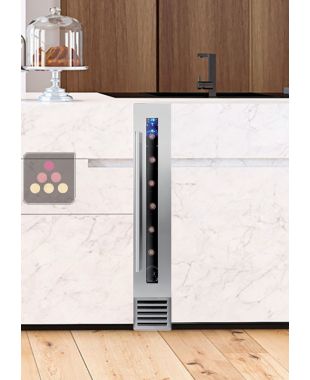 Single temperature built in wine service cabinet LE CHAI