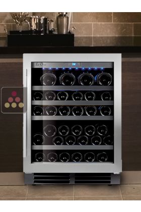 Mono-temperature Wine Cabinet for preservation or service - can be built-in