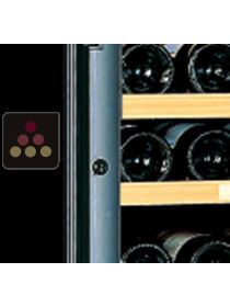 Replacement lock for wine cabinet with coloured glazed door TRANSTHERM