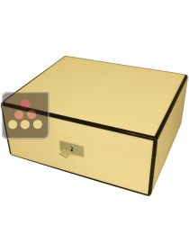 Cigar humidor with white finishing Ma Cave à Cigares