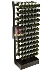 Freestanding Visiostyle metal support for 72 bottles VISIORACK