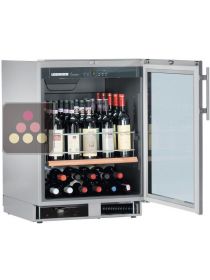 Wine cabinet for the storage or service of wine with 2 temperatures - can be fitted
 LIEBHERR