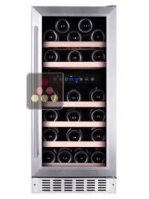 Dual temperature built in wine cabinet for storage and/or service TEMPTECH