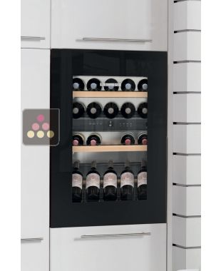 Multi-purpose wine cabinet for the storage and service of wine - can be fitted
 LIEBHERR