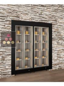 Built-in combination of 2 cheese cabinets CALICE DESIGN