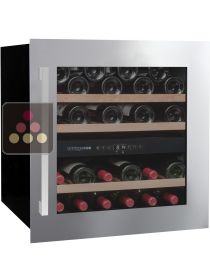 Dual temperature built in wine service cabinet AVINTAGE