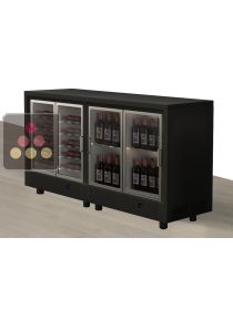 Combination of two modular island unit multipurpose wine cabinets CALICE DESIGN