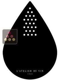 Soft Aerating Pourer Black L'ATELIER du VIN