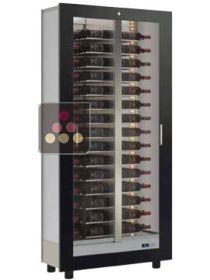 Built-in multi-purpose wine cabinet for storage or service - Horizontal bottles - Without frame CALICE DESIGN