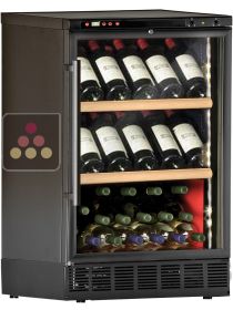 Built-in single temperature wine cabinet for wine storage or service CALICE