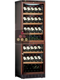 Combined 2 Single temperature built-in wine service or storage cabinets -  Special Version  CALICE