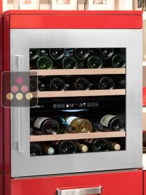 Dual temperature built in wine service cabinet AVINTAGE