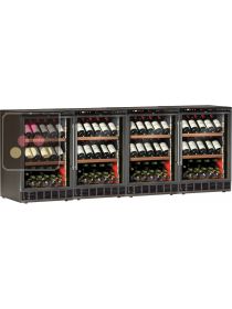 4 Built-in single temperature wine cabinet for wine storage or service CALICE