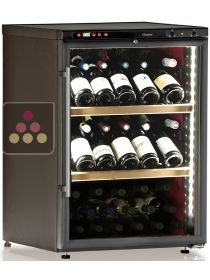 Dual temperature wine cabinet for service and storage CALICE