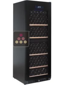 Single temperature wine cabinet for storage or service - Full Glass Door TEMPTECH