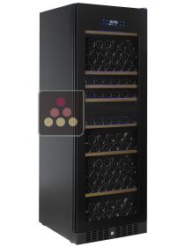 Dual temperature wine cabinet for service and/or storage - Full Glass Door - Can be fitted TEMPTECH