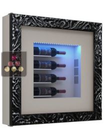 Single temperature silent refrigerated Champagne stand for 4 bottles CALICE DESIGN