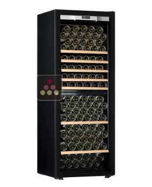 Single temperature wine ageing or service cabinet - Storage/sliding shelves - Full Glass door TRANSTHERM