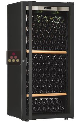 Single temperature wine ageing or service cabinet - Full Glass door