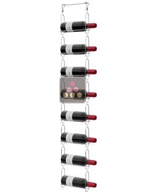 Wall rack for 8 magnum bottles CHAIN MY WINE